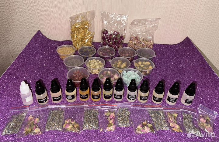 Полный набор для свечеварения контейнерные свечи