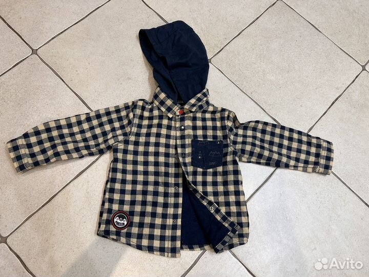 Рубашка для мальчика 86