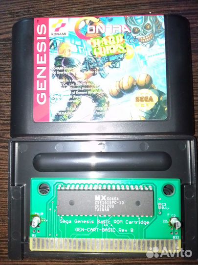 Картридж sega Контра