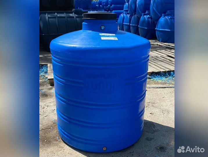 Бочка для воды 1 куб