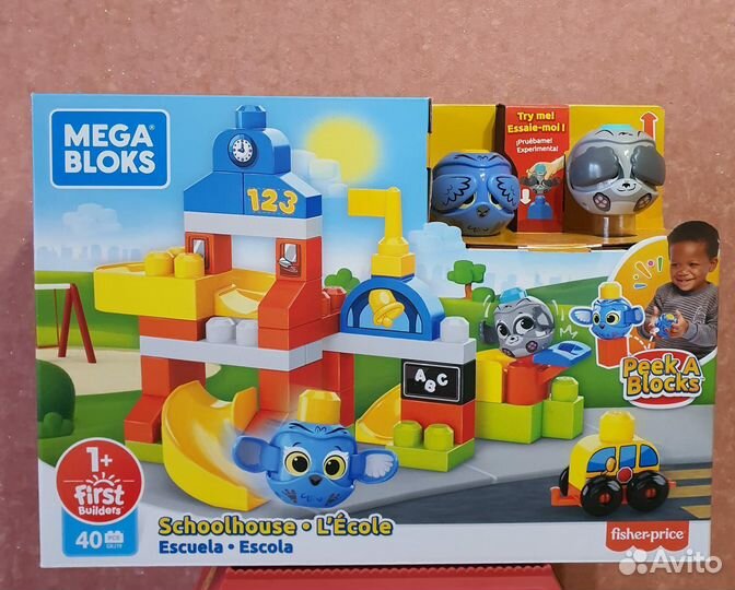 Конструктор Mega bloks Школа