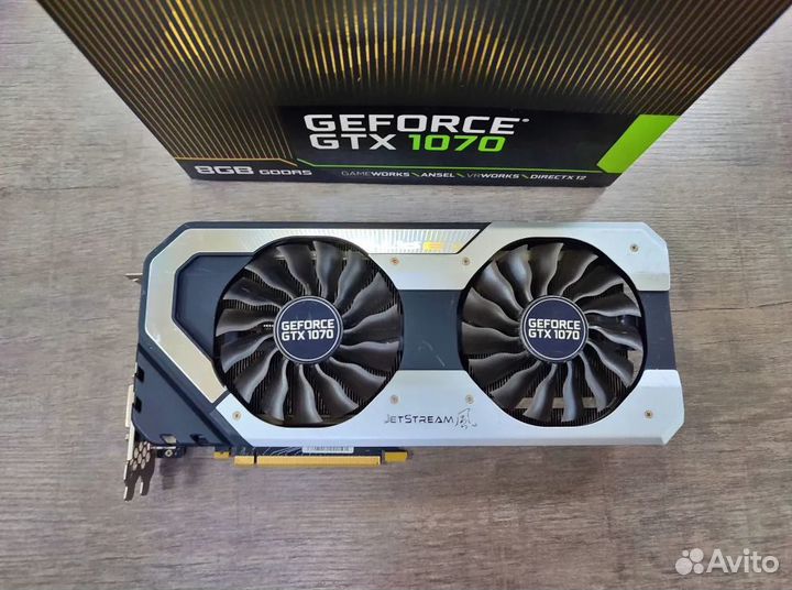 Видеокарта GeForce GTX 1070 8 гб