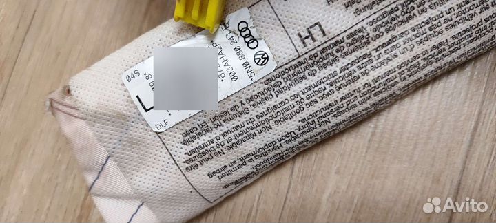 Боковые подушки безопасности VW Tiguan