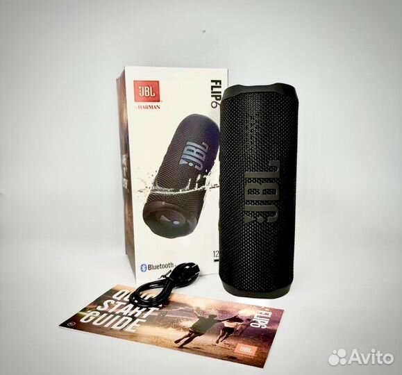 Новые колонки jbl flip 6 (цвет черный)