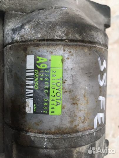 Стартер Toyota rav 4 3s fe