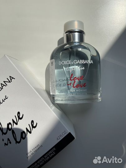 Dolce&gabbana Light Blue Love is Love Homme 125 мл