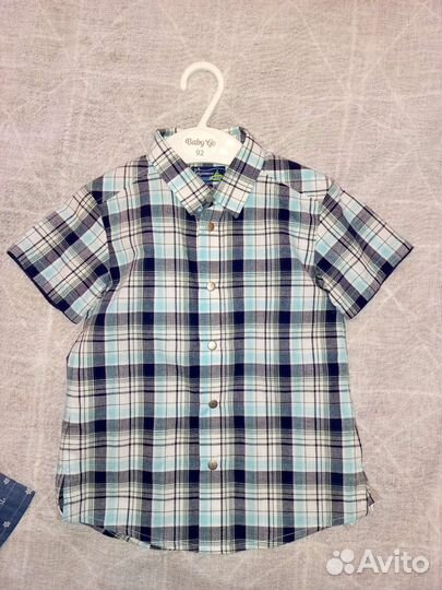 Рубашки на мальчика 92