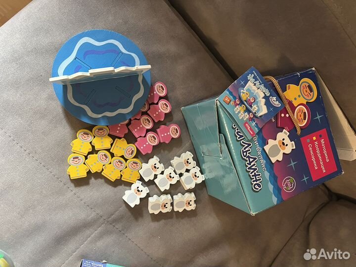 Развивающие деревянные игрушки и пазлы