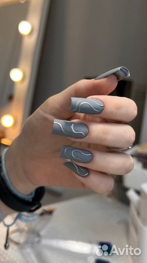 Модель на маникюр Наращивание