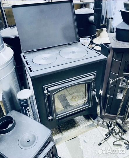 Печь-Камин для дома Везувий