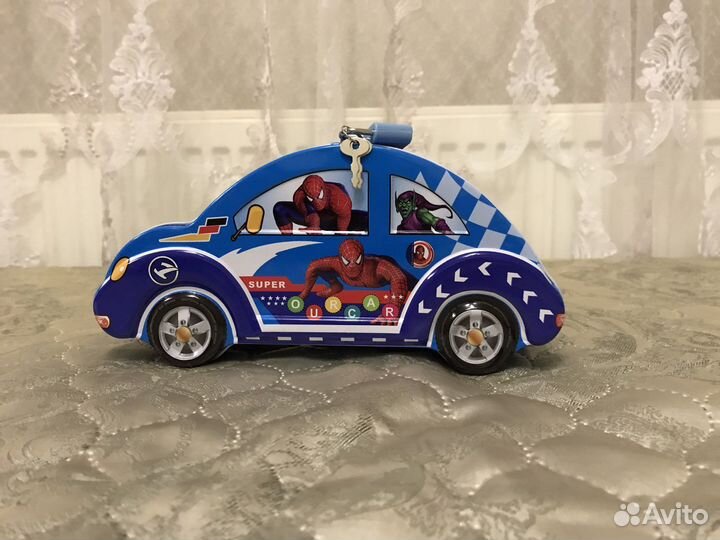 Копилка детская на замочке