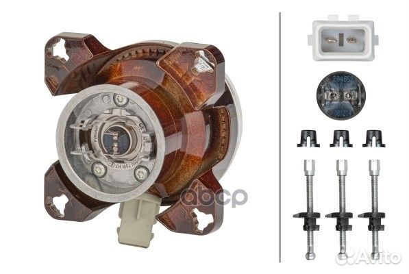 Вставка фары дальнего света MAN MB scania volvo