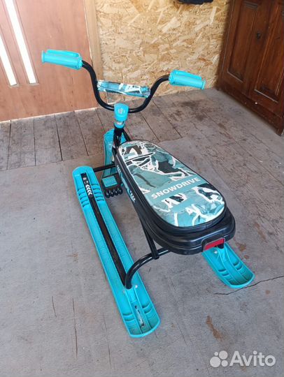 Детский снегокат бу