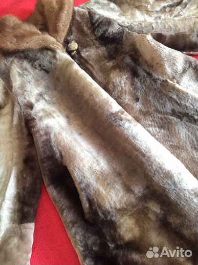 Шуба мутон