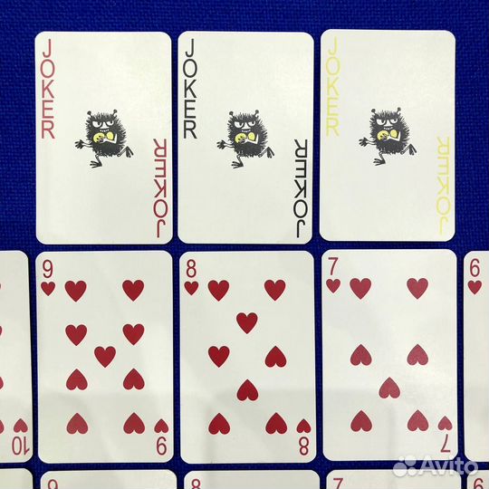 Игральные карты Муми-Тролли Peliko (Финляндия)