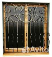 Оконные Решетки кованые размер 1+1