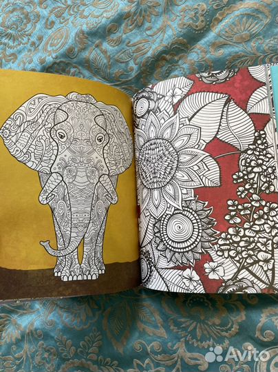 Раскраска антистресс новая