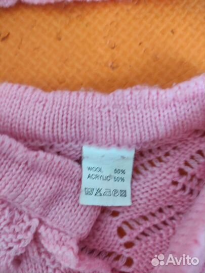 Кофта и берет, 74-80