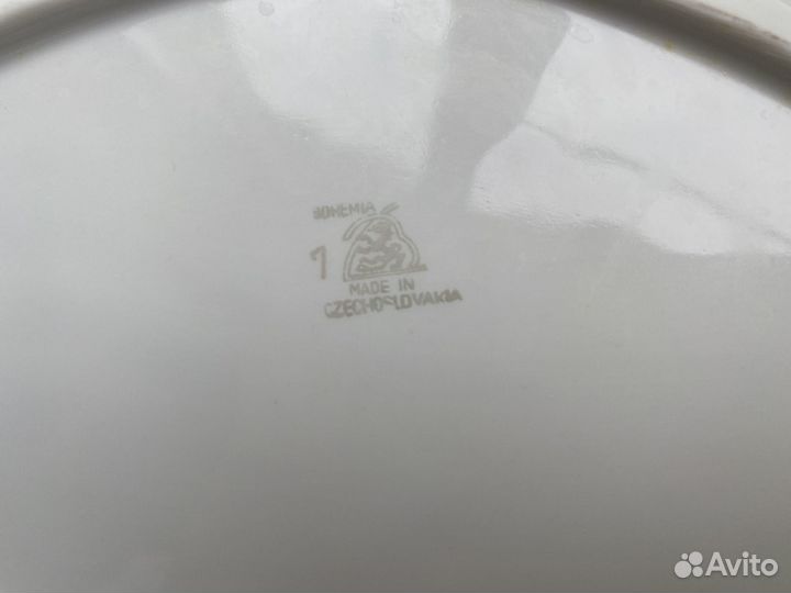 Селедочница форыоровая из чешского сервиза