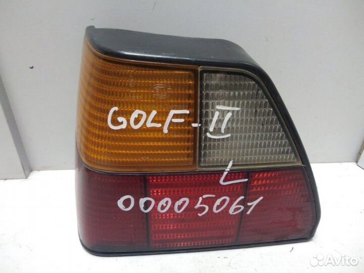 Фонарь задний наружный левый Volkswagen Golf