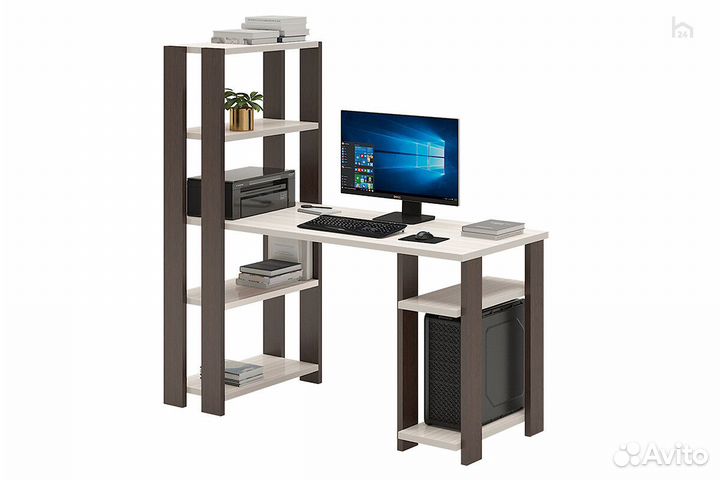 Стол компьютерный Slim стн-145/140 вк