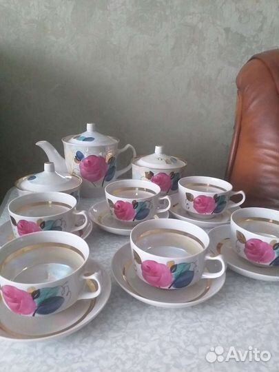 Чайный сервиз Дулево