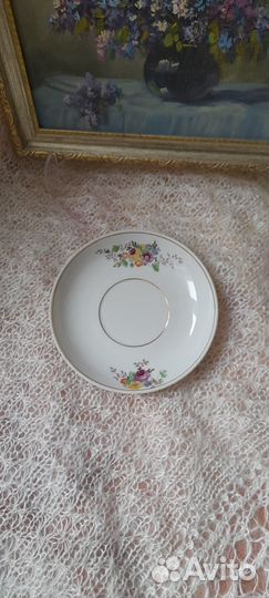 Блюдце СССР дфз Вербилки 1940-1954 гг