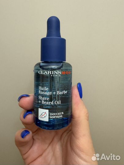 Clarins масло для ухода за бородой