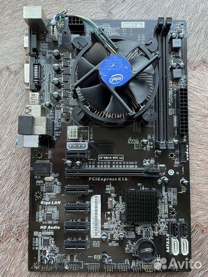 Связка LGA1150 Colorful CF-H81A-BTC V20 / i3-4330
