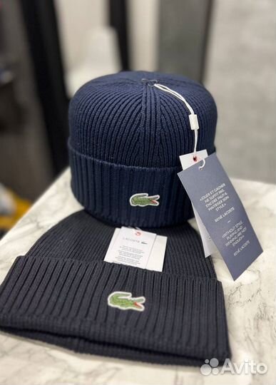Мужская шапка Lacoste