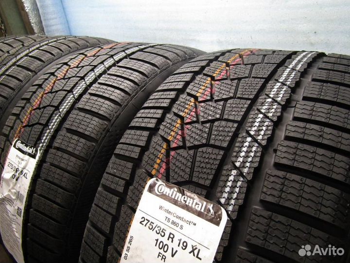 Continental WinterContact TS 860 S 245/40 R19 и 275/35 R19 100V