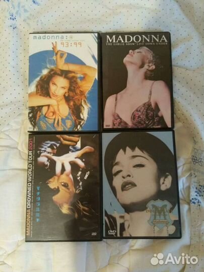 Клипы и концерты Мадонна dvd