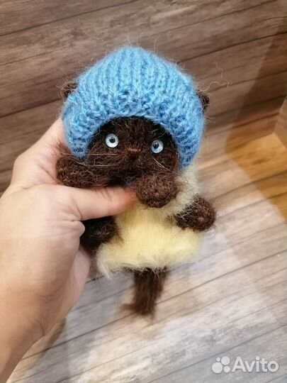 Вязаный котёнок