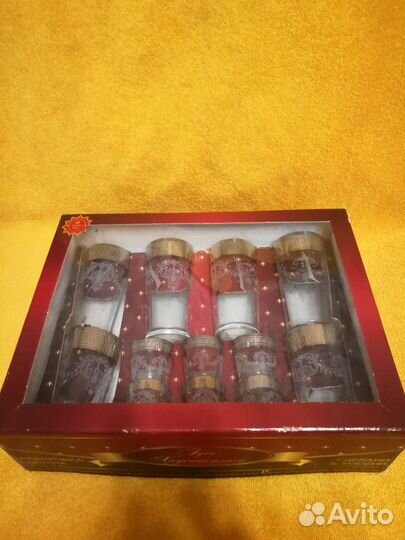 Набор стаканов и стопок Гусь-Хрустальный