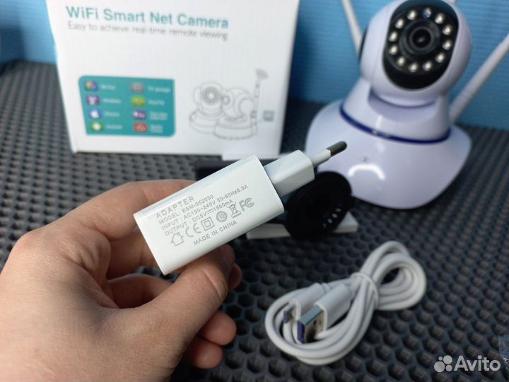 Беспроводная поворотная камера WI-FI full HD