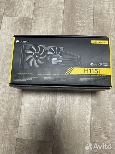 Система водяного охлаждения Corsair H115i