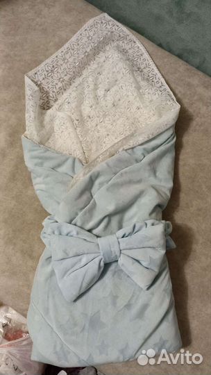 Одеяло на выписку, пелëнки, простыни