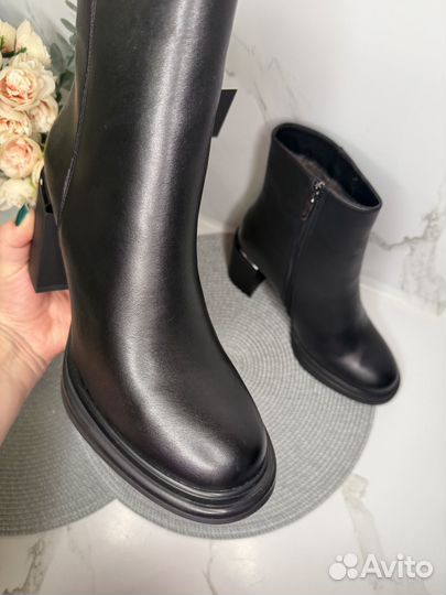 Ботильоны женские Новые кожаные El Tempo 39