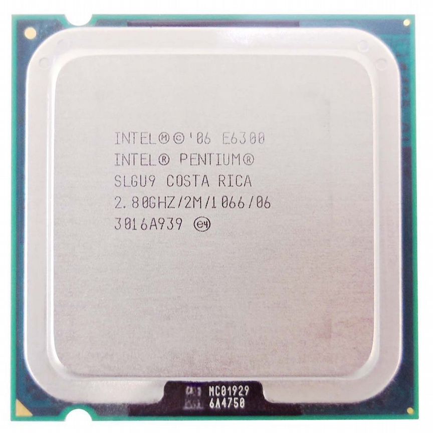 [SLGU9] Процессор Core 2 Duo E6300 Intel 2800mhz Slgu9