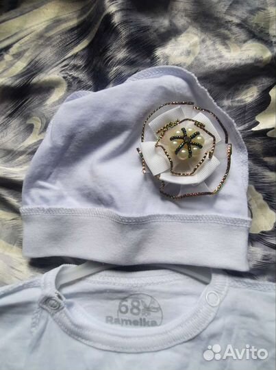 Крестильный набор для девочки 68