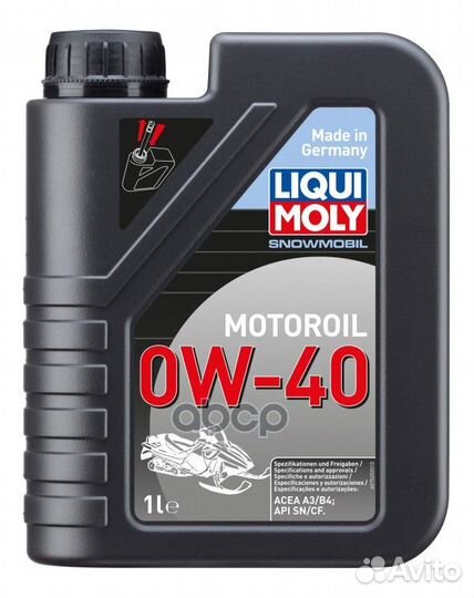 Масло моторное 4T Liqui Moly Snowmobil 0W40