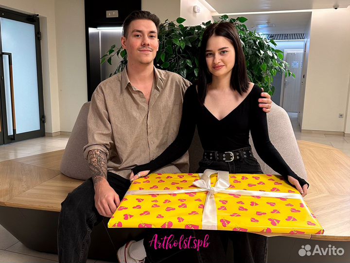 Портрет по фото на холсте на заказ Оренбург