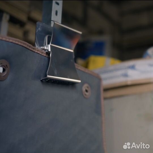 Держатель ковриков широкий (н/ж)