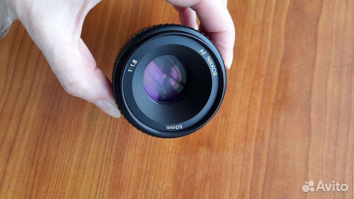 Фиксированный объектив nikkor 50mm f 1.8