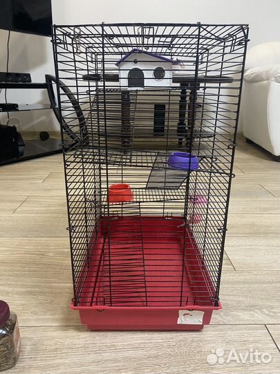 Клетка для грызунов(крыс, хомяков)