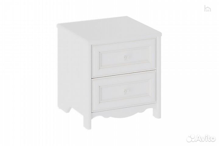 Тумба прикроватная с 2 ящиками Франческа