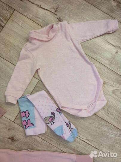 Одежда для девочки пакетом 80