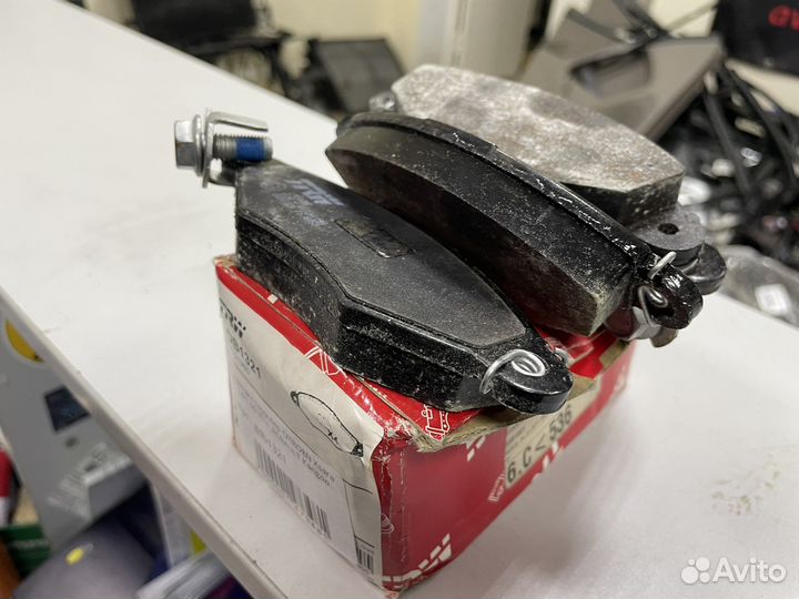 Колодки передние peugeot 206 GDB1321