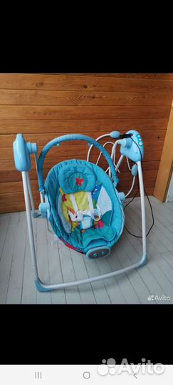 Детские электронные качели