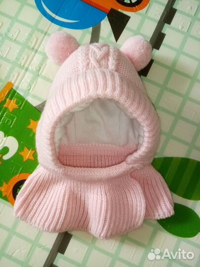 Шапка шлем зимний